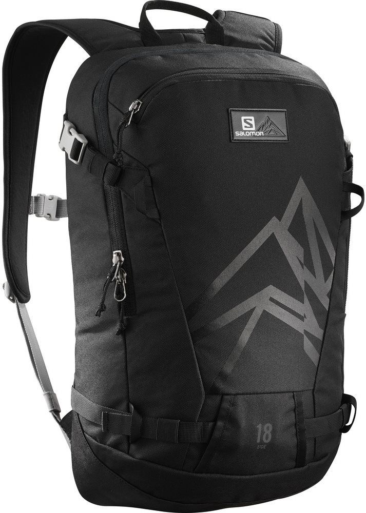 Salomon Side 18 Black Skiing backpack Alza.cz