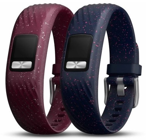 Garmin Vampire 4 Bands Merlot and Navy Speckle (S / M) - Watch Strap - Main image