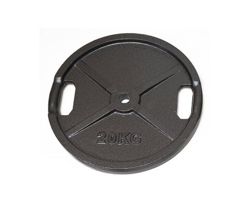 FitnessLine Cast iron disc 30 mm - 20 kg - Gym Weight - Main image