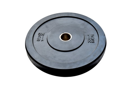 FitnessLine Bumper Plate - 15 kg - Gym Weight - Main image