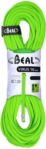 BEAL Virus, 10mm, solid green, 50m - Rope - Main image