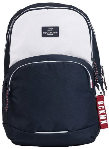 BECKMANN Sport Navy White 30 l - School Backpack - Main image