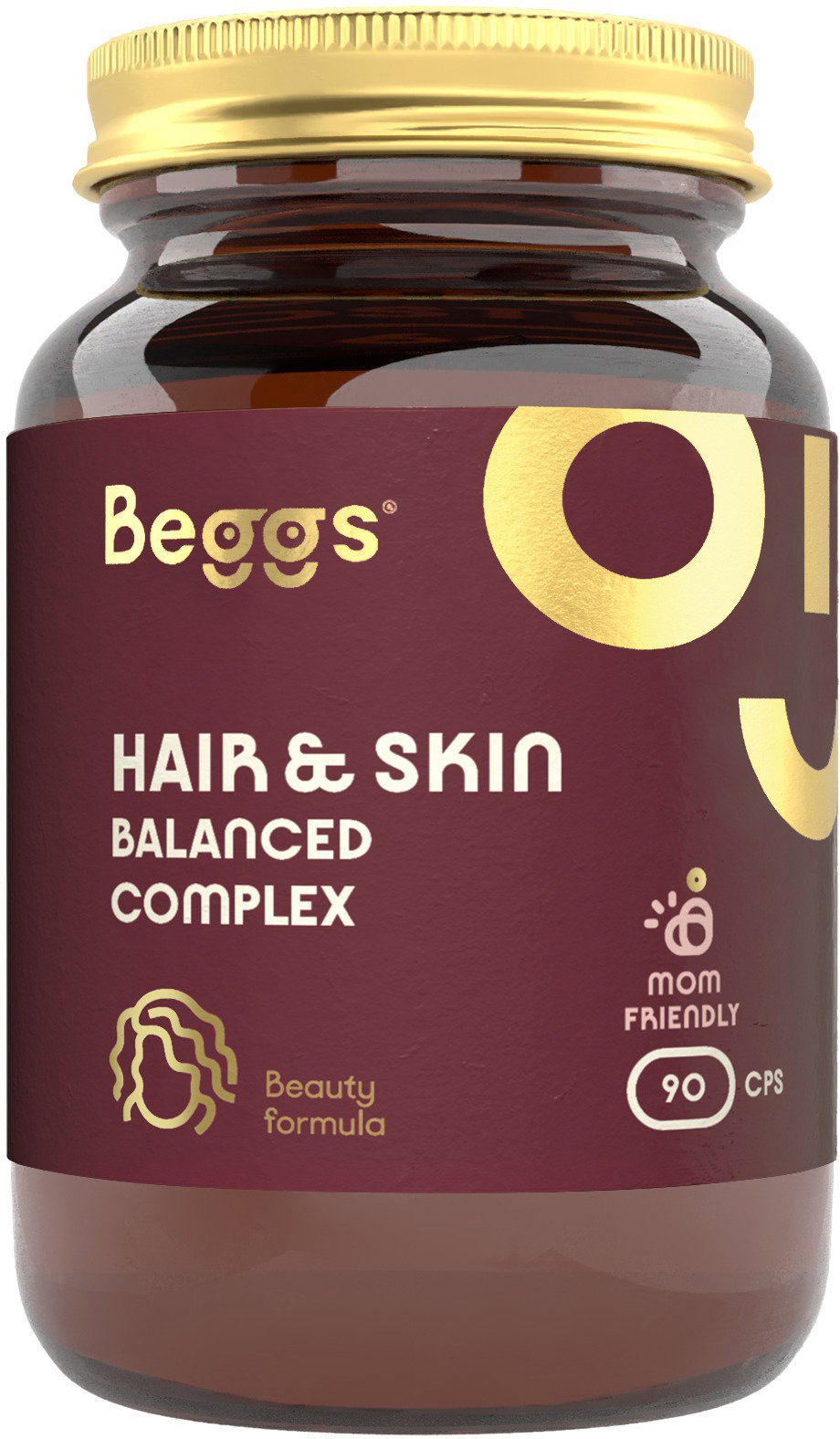 Beggs Balanced hair&skin COMPLEX, 90 kapszula