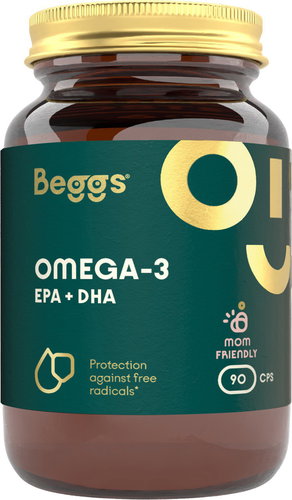 Beggs Omega-3, EPA+DHA, 90 kapszula - Omega 3 - Fő fotó