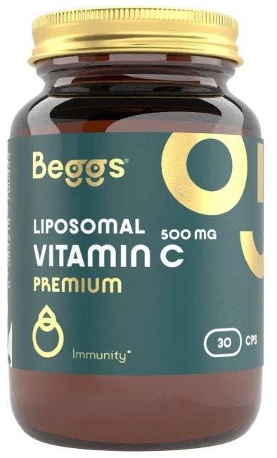 Beggs Liposomal Vitamin C 500 mg, Premium, 30 kapszula