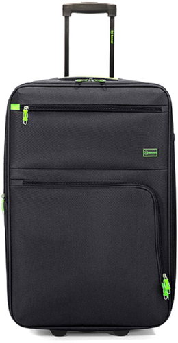 BENZI BZ 5383 Black/Lime vel. M - Suitcase - Main image