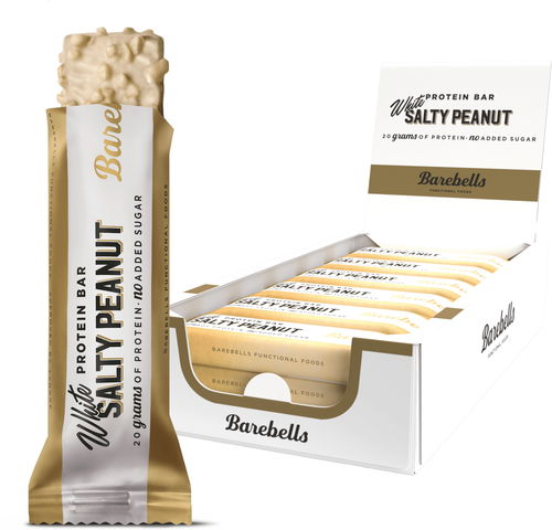 Barebells Protein Slané arašídy a bíla čokoláda 12 x 55 g - Proteinová tyčinka - Hlavní obrázek