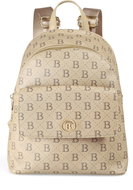 BERTOO Backpack Alessia beige logo - Backpack