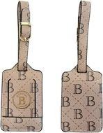 Bertoo Torino beige - PU - Jmenovka na zavazadlo