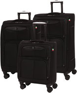 BERTOO Bolzano Travel Suitcase - black 3-in-1 set - Case Set