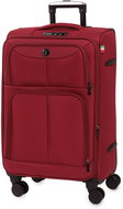 BERTOO Cestovní kufr Bolzano - červený 72 - 75 l - Suitcase
