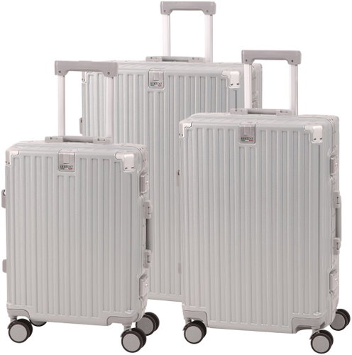 BERTOO Palermo - 3-in-1 Set in Silver - Case Set - Main image