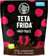 TETA FRIDA Lyophilized raspberries in dark chocolate 100 g - Freeze-Dried Fruit