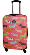 BERTOO suitcase cover - Dachshund XL - XXL - Luggage Cover