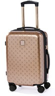 BERTOO Kabinový kufr Torino pro Ryanair - zlatý 33 l - Suitcase