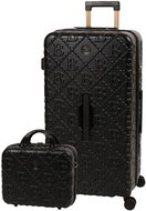 BERTOO Livorno Travel suitcase set 2in1 black/gold - Case Set