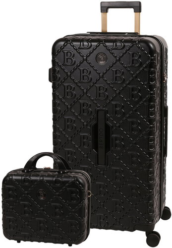 BERTOO Livorno Travel suitcase set 2in1 black/gold - Case Set - Main image