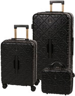 BERTOO Livorno Travel suitcase set 3in1 black/gold - Case Set