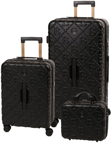 BERTOO Livorno Travel suitcase set 3in1 black/gold - Case Set - Main image