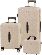 BERTOO Livorno Travel suitcase set 3in1 champagne - Case Set