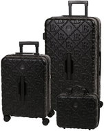 BERTOO Livorno Travel suitcase set 3in1 black/dark grey - Case Set