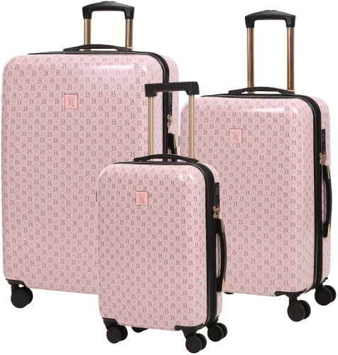 BERTOO Torino travel suitcase - pink 3in1 set - Case Set - Main image