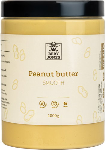 Bery Jones Erdnusscreme fein 1000 g - Nusscreme - Hauptbild