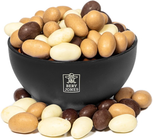 Bery Jones Tri-coloured almonds 500g - Nuts - Main image