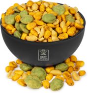 Bery Jones slaný mix – arašidy s wasabi a kukuricou 1000 g - Orechy