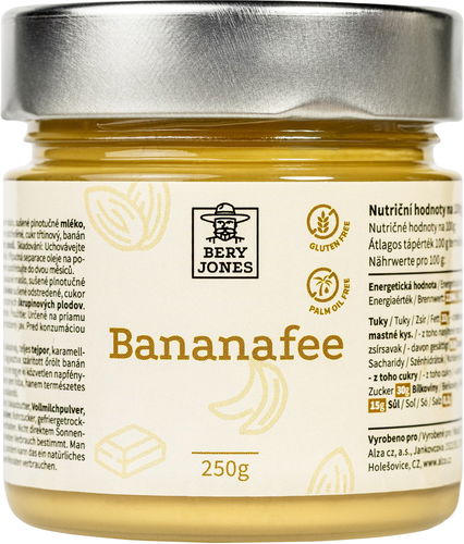 Bery Jones Bananafee spread 250 g - Nusscreme - Hauptbild