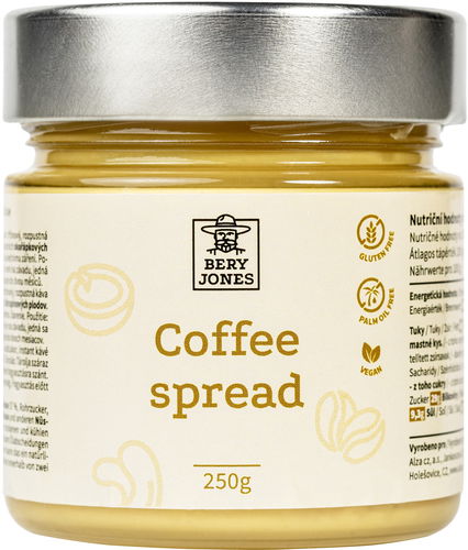 Bery Jones Coffee spread 250 g - Nusscreme - Hauptbild