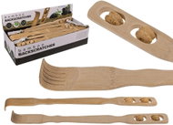 Popron bamboo back scratcher with massage rollers - Massage Device