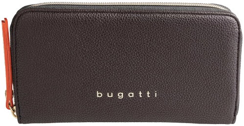 Bugatti Ladies Wallet zip around Ella, dark brown - Wallet - Main image