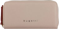 Bugatti Ladies Wallet zip around Ella, beige - Peněženka