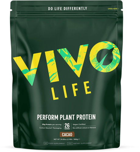 Vivo Life Perform RAW Cocoa - RAW vegan protein & BCAA (988 g) - Protein - Main image