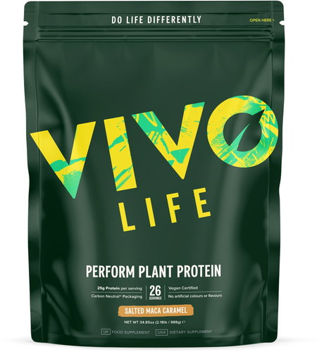 Vivo Life Perform Salted maca caramel - RAW vegan protein & BCAA (988 g) - Protein - Main image