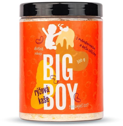 BIG BOY Rýžová kaše s mandarinkou a kešu ořechy 300g - Rice Porridge - Main image