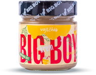 BIG BOY Vaječňák - Kešu krém s bílou čokoládou, vanilkou a vaječno-rumovou příchutí 220 g - Ořechový krém