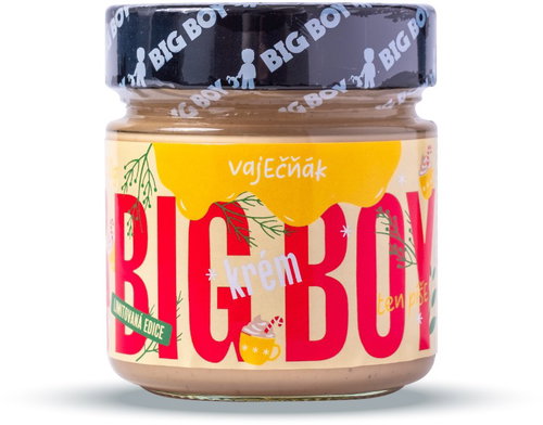 BIG BOY Eggnog - Cashew cream with white chocolate, vanilla and egg-rum flavour 220 g - Nut Cream - Main image