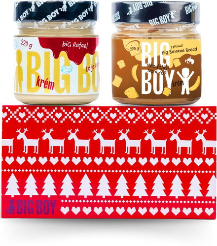 BIG BOY 2-pack Christmas: Big Rafael 220 g + Banana Bread 220 g - Nut Cream - Main image