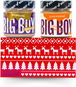 BIG BOY 2-pack Vánoce: Slaný karamel 250 g + Big Brownie 220 g - Ořechový krém