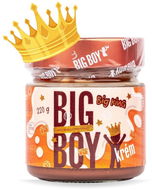 BIG BOY Big King - Krém s lískovými ořechy s mlékem a karamelem 220 g - Ořechový krém