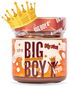 BIG BOY Big King - Krém s lískovými ořechy s mlékem a karamelem 220 g - Ořechový krém