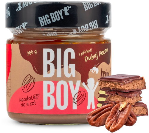BIG BOY Pecan cream with Dubai chocolate flavor 200 g - Nut Cream - Main image