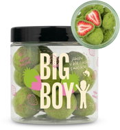 BIG BOY Jahody v matcha a bílé čokoládě 120 g - Dried Fruit