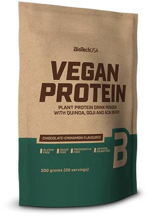 BioTech Vegan Protein 500 g, chocolate cinnamon - Protein - Main image