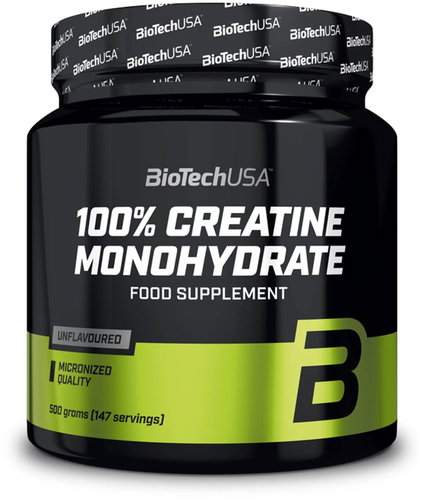 BioTechUSA 100% Creatine Monohydrate 500g - Creatine - Main image