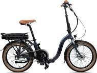 Blaupunkt Franzi 20'' stylish low-step-in E-Folding bike titanium matt - Electric Bike