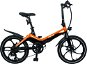 Blaupunkt Fiene 20'' Desgin E-Folding bike in racing orange-black - Electric Bike