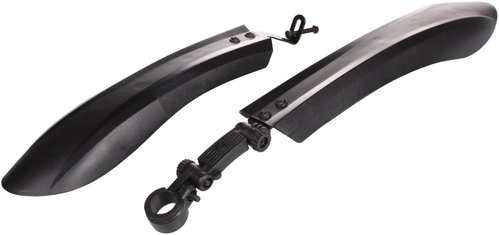 MERCO Multipack 5 pcs Shield 1.0 bike mudguards black - Bike Mudguard - Main image